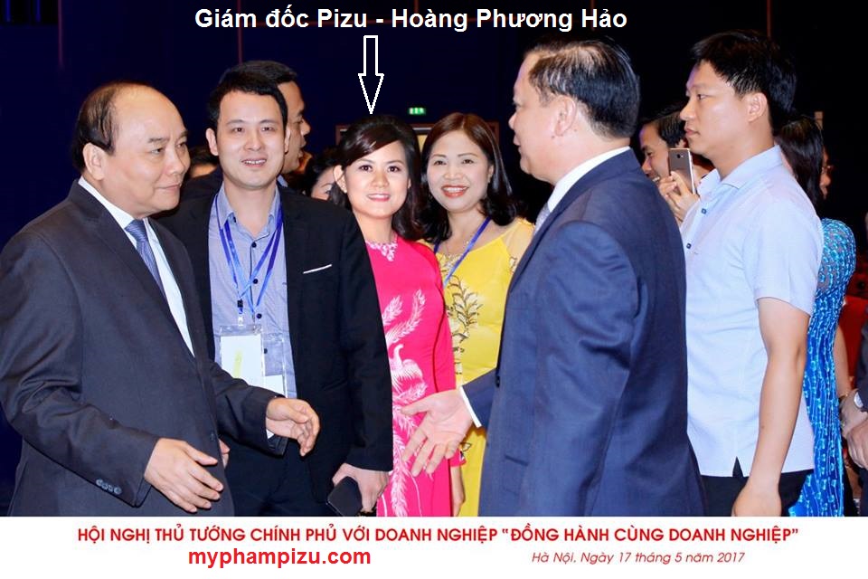 Mỹ phẩm Pizu diện kiến thủ tướng Nguyễn Xuân Phúc